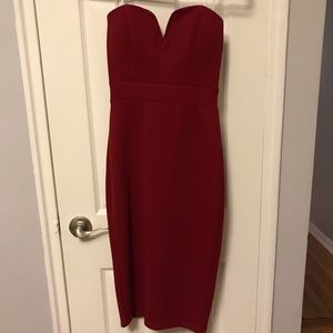 Never been worn red dress